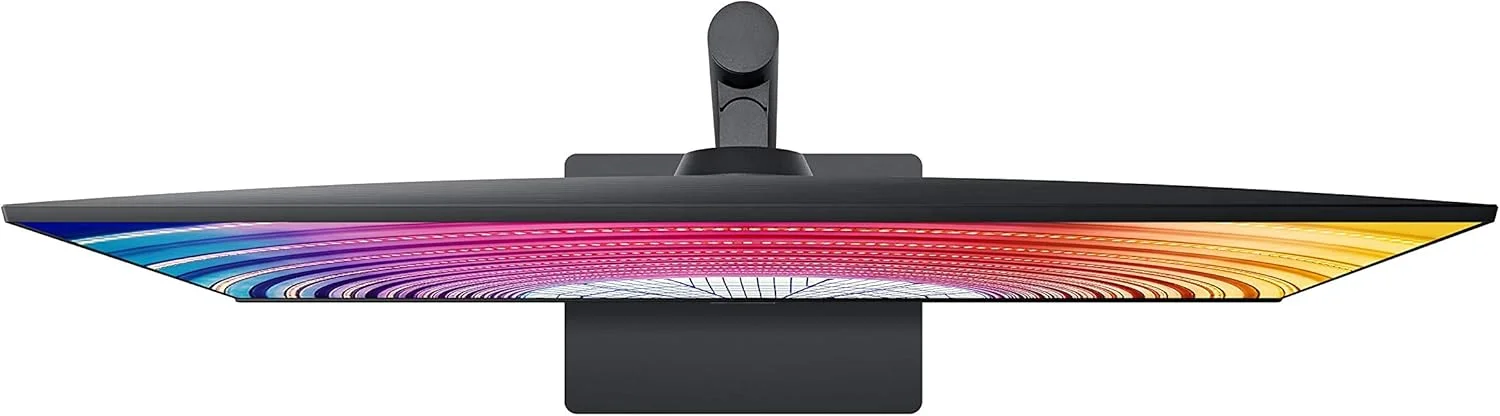 مانیتور کامپیوتر 24 اینچی QHD سامسونگ، 75 هرتز، مانیتور HDMI، عمودی، مانیتور 1440p IPS، HDR10 (1 میلیارد رنگ)، مراقبت هوشمند از چشم دارای گواهی TUV، S60A (LS24A600UCUXXU) (بازسازی شده)