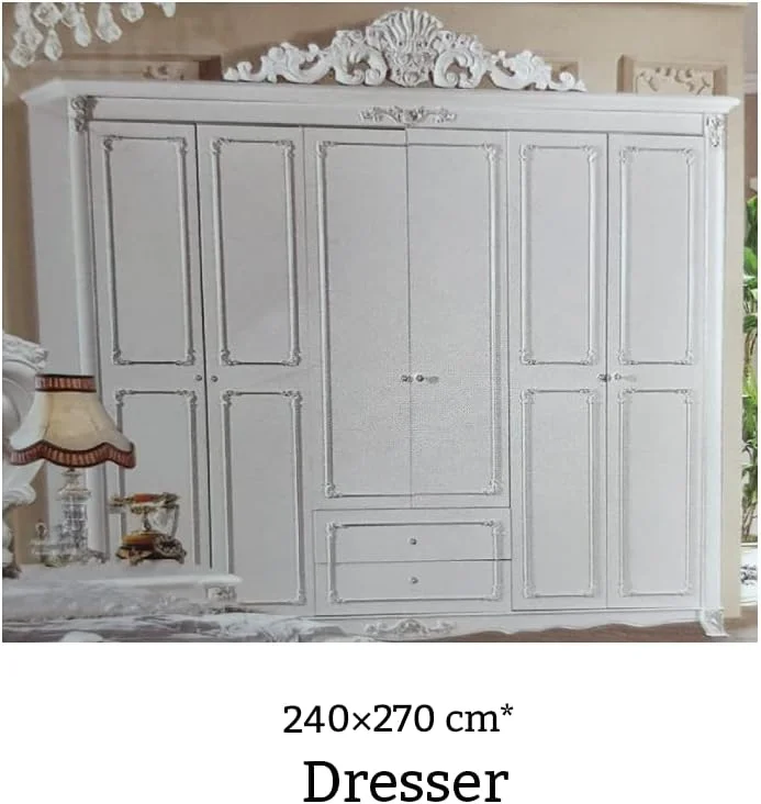 سرویس خواب 6 تکه - 200 x 180 سانتی متر، برند: AL AMEER TRADING CO.