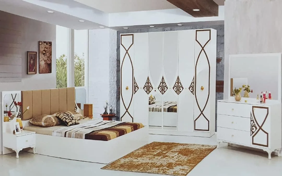 مجموعه اتاق خواب کامل 5 تکه 104 YUA / برند: AL AMEER TRADING CO.