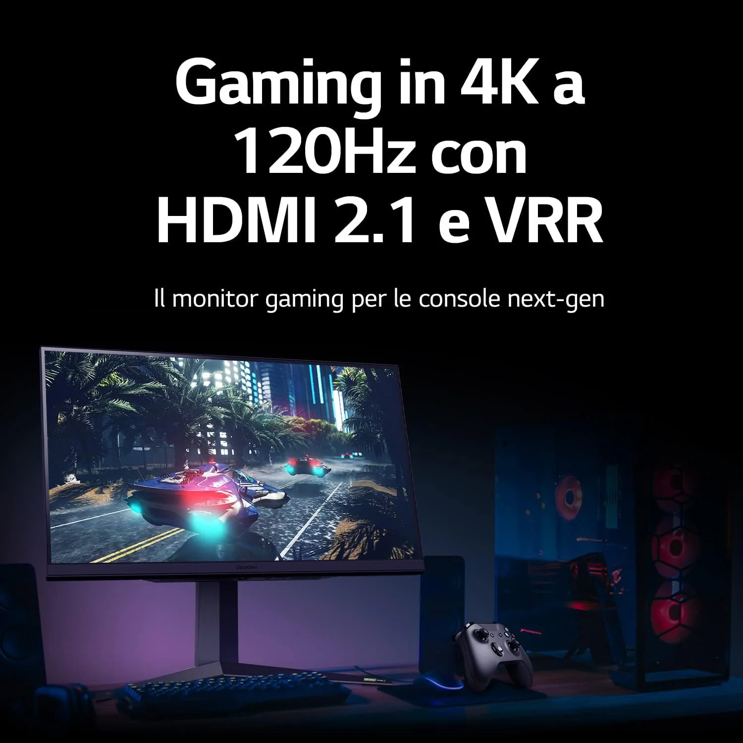 مانیتور الجی 27GR93U-B صفحه تخت 68.6 سانتیمتر (27 اینچ) 3840 x 2160 پیکسل 4K Ultra HD مشکی مانیتور الجی 27GR93U-B صفحه تخت 68.6 سانتیمتر (27 اینچ) 3840 x 2160 پیکسل 4K Ultra HD مشکی