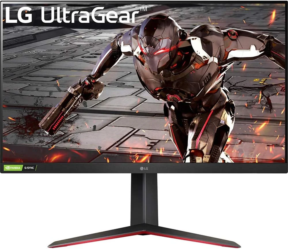 مانیتور گیمینگ 32 اینچی LG 32GN550-B Ultragear VA با نرخ تازه سازی 165 هرتز/FHD (1920 x 1080) با HDR10 / زمان پاسخگویی 1 میلی ثانیه با MBR و سازگار با NVIDIA G-SYNC و AMD FreeSync Premium