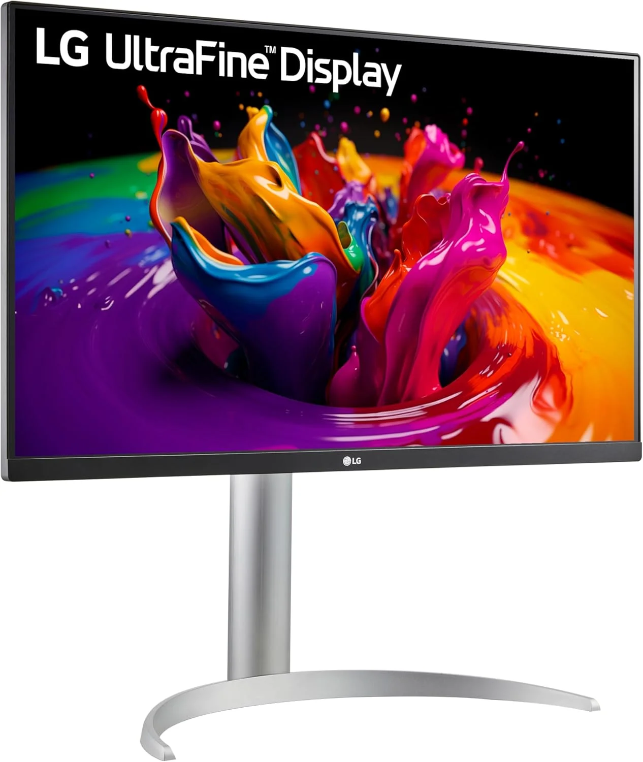 مانیتور الجی 27UP650-W.AUS سایز 27 اینچ UHD (3840 x 2160) با پنل IPS، VESA DisplayHDR 400، پوشش 95% فضای رنگی DCI-P3، طراحی تقریبا بدون حاشیه در 3 طرف، پایه قابل تنظیم ارتفاع/چرخش/شیب - نقرهای مانیتور الجی 27UP650-W.AUS سایز 27 اینچ UHD (3840 x 2160) با پنل IPS، VESA DisplayHDR 400، پوشش 95% فضای رنگی DCI-P3، طراحی تقریبا بدون حاشیه در 3 طرف، پایه قابل تنظیم ارتفاع/چرخش/شیب - نقرهای