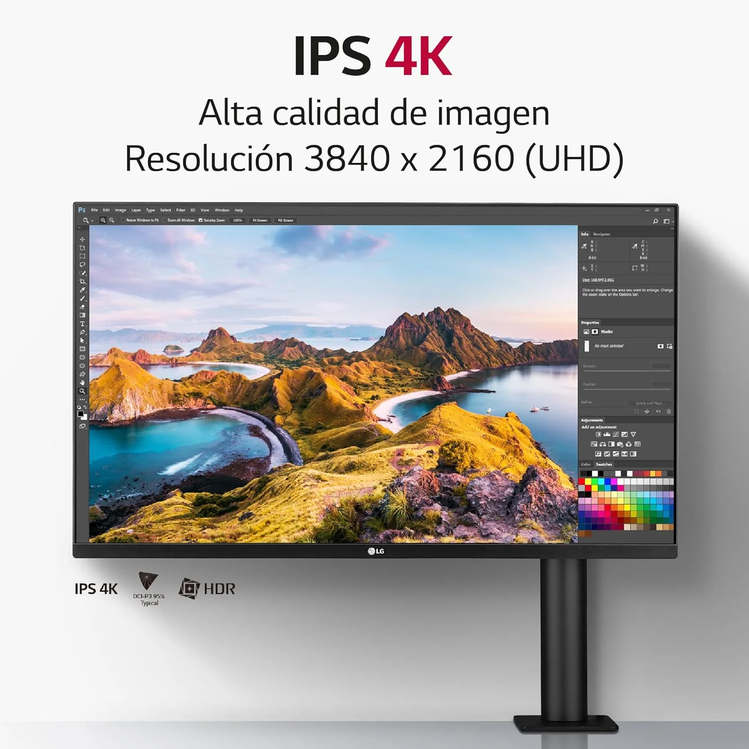 مانیتور 32 اینچی LG UltraFine Ergo 32UN880P-B مانیتور 32 اینچی LG UltraFine Ergo 32UN880P-B
