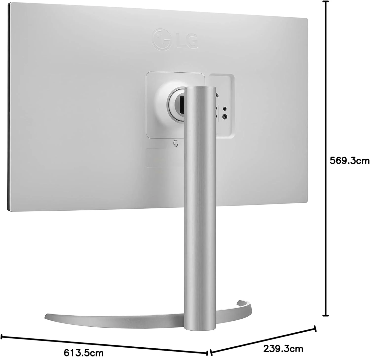 مانیتور الجی 27UP650-W.AUS سایز 27 اینچ UHD (3840 x 2160) با پنل IPS، VESA DisplayHDR 400، پوشش 95% فضای رنگی DCI-P3، طراحی تقریبا بدون حاشیه در 3 طرف، پایه قابل تنظیم ارتفاع/چرخش/شیب - نقرهای مانیتور الجی 27UP650-W.AUS سایز 27 اینچ UHD (3840 x 2160) با پنل IPS، VESA DisplayHDR 400، پوشش 95% فضای رنگی DCI-P3، طراحی تقریبا بدون حاشیه در 3 طرف، پایه قابل تنظیم ارتفاع/چرخش/شیب - نقرهای