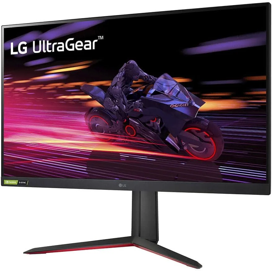 مانیتور گیمینگ 32 اینچی LG مدل 32GP750-B با رزولوشن QHD (2560 x 1440)، پنل IPS، زمان پاسخگویی 1 میلیثانیه (GtG) و نرخ تازهسازی 165 هرتز، سازگار با NVIDIA G-SYNC و AMD FreeSync Premium، قابلیت تنظیم ارتفاع/شیب/چرخش - مشکی مانیتور گیمینگ 32 اینچی LG مدل 32GP750-B با رزولوشن QHD (2560 x 1440)، پنل IPS، زمان پاسخگویی 1 میلیثانیه (GtG) و نرخ تازهسازی 165 هرتز، سازگار با NVIDIA G-SYNC و AMD FreeSync Premium، قابلیت تنظیم ارتفاع/شیب/چرخش - مشکی