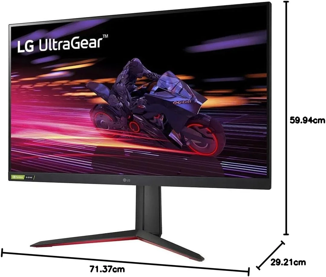 مانیتور گیمینگ 32 اینچی LG مدل 32GP750-B با رزولوشن QHD (2560 x 1440)، پنل IPS، زمان پاسخگویی 1 میلیثانیه (GtG) و نرخ تازهسازی 165 هرتز، سازگار با NVIDIA G-SYNC و AMD FreeSync Premium، قابلیت تنظیم ارتفاع/شیب/چرخش - مشکی مانیتور گیمینگ 32 اینچی LG مدل 32GP750-B با رزولوشن QHD (2560 x 1440)، پنل IPS، زمان پاسخگویی 1 میلیثانیه (GtG) و نرخ تازهسازی 165 هرتز، سازگار با NVIDIA G-SYNC و AMD FreeSync Premium، قابلیت تنظیم ارتفاع/شیب/چرخش - مشکی