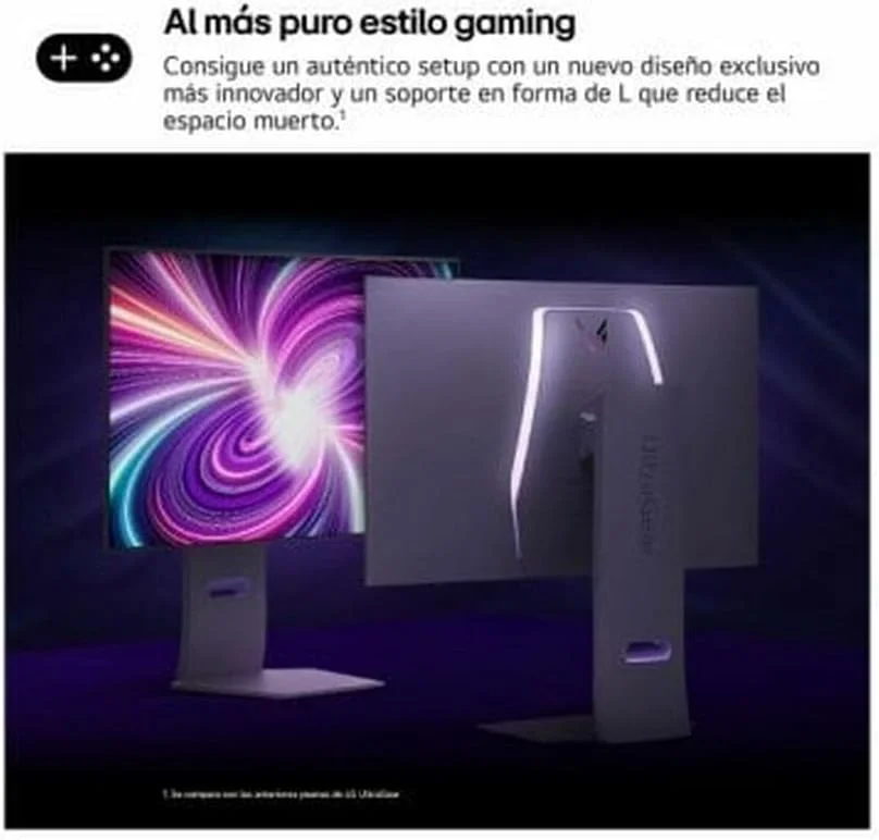 مانیتور گیمینگ 32 اینچ LG Ultragear™ OLED 32GS95UV-B – صفحه نمایش OLED با رزولوشن UHD 4K (3840 x 2160)، زمان پاسخگویی 0.03 میلیثانیه GtG و نرخ تازهسازی 240 هرتز، DisplayHDR™ TrueBlack400، پوشش 98.5% DCI-P3، AMD FreeSync Premium Pro، NVIDIA G-Sync مانیتور گیمینگ 32 اینچ LG Ultragear™ OLED 32GS95UV-B – صفحه نمایش OLED با رزولوشن UHD 4K (3840 x 2160)، زمان پاسخگویی 0.03 میلیثانیه GtG و نرخ تازهسازی 240 هرتز، DisplayHDR™ TrueBlack400، پوشش 98.5% DCI-P3، AMD FreeSync Premium Pro، NVIDIA G-Sync