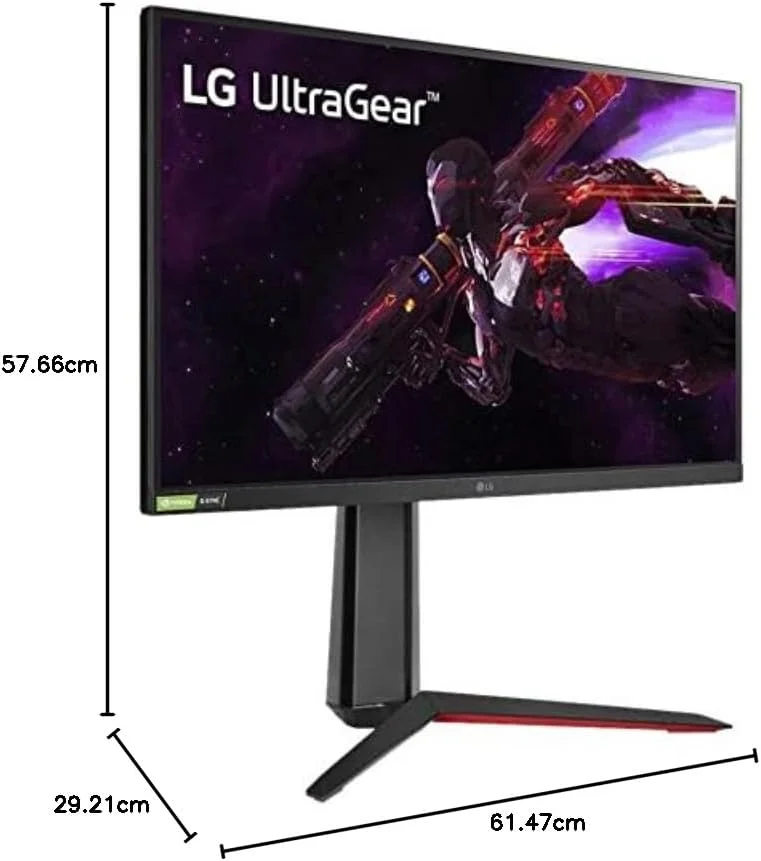 مانیتور گیمینگ الجی مدل 27GP850-B Ultragear با صفحه نمایش 27 اینچی QHD (2560 x 1440) Nano IPS، زمان پاسخگویی 1 میلیثانیه، نرخ تازهسازی 165 هرتز، سازگار با NVIDIA G-SYNC، AMD FreeSync Premium، پایه قابل تنظیم شیب/ارتفاع/چرخش مانیتور گیمینگ الجی مدل 27GP850-B Ultragear با صفحه نمایش 27 اینچی QHD (2560 x 1440) Nano IPS، زمان پاسخگویی 1 میلیثانیه، نرخ تازهسازی 165 هرتز، سازگار با NVIDIA G-SYNC، AMD FreeSync Premium، پایه قابل تنظیم شیب/ارتفاع/چرخش