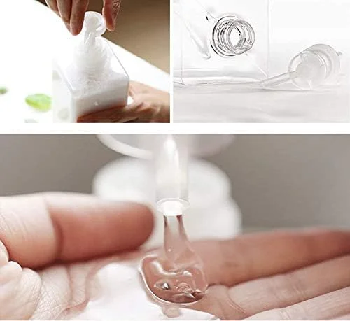 بطری پمپ دار پلاستیکی خالی JiatuA، 650 میلی لیتر، ظرف مایع قابل شارژ مجدد برای صابون لوسیون، شامپو و شستشوی بدن، مناسب آشپزخانه یا حمام، بسته 2 عددی شفاف بطری پمپ دار پلاستیکی خالی JiatuA، 650 میلی لیتر، ظرف مایع قابل شارژ مجدد برای صابون لوسیون، شامپو و شستشوی بدن، مناسب آشپزخانه یا حمام، بسته 2 عددی شفاف