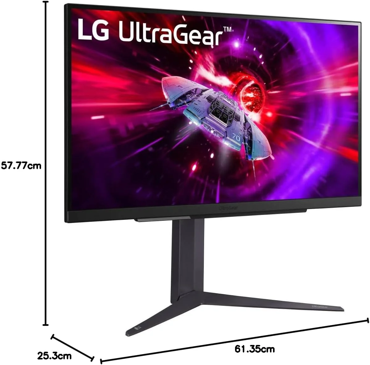 LG 27" UltraGear QHD (2560x1440) Gaming Monitor, 240Hz, 1ms, VESA DisplayHDR 400, G-SYNC and AMD FreeSync Premium, HDMI 2.1, DisplayPort, 4-Pole HP Out DTS HP:X, Tilt/Height/Pivot Stand, Black LG 27" UltraGear QHD (2560x1440) Gaming Monitor, 240Hz, 1ms, VESA DisplayHDR 400, G-SYNC and AMD FreeSync Premium, HDMI 2.1, DisplayPort, 4-Pole HP Out DTS HP:X, Tilt/Height/Pivot Stand, Black