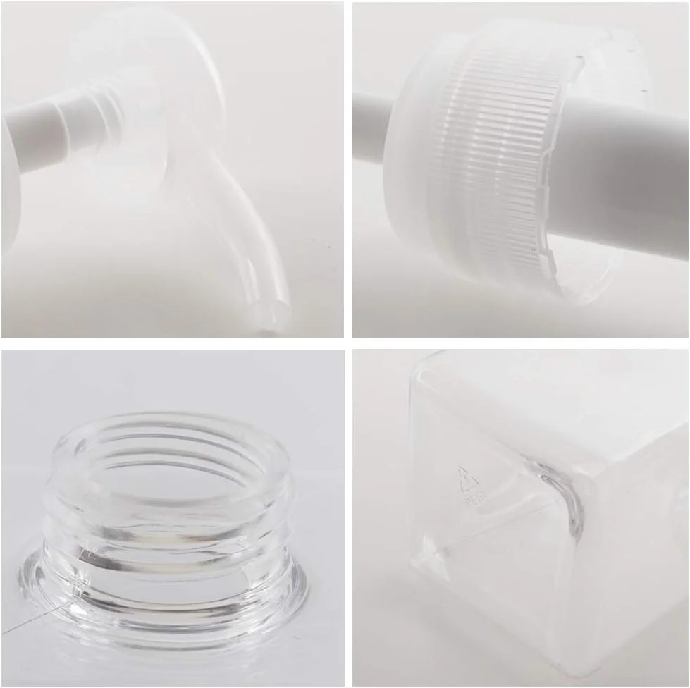 بطری پمپ دار پلاستیکی خالی JiatuA، 650 میلی لیتر، ظرف مایع قابل شارژ مجدد برای صابون، شامپو و مایع شستشوی بدن آشپزخانه یا حمام، بسته 2 عددی شفاف بطری پمپ دار پلاستیکی خالی JiatuA، 650 میلی لیتر، ظرف مایع قابل شارژ مجدد برای صابون، شامپو و مایع شستشوی بدن آشپزخانه یا حمام، بسته 2 عددی شفاف