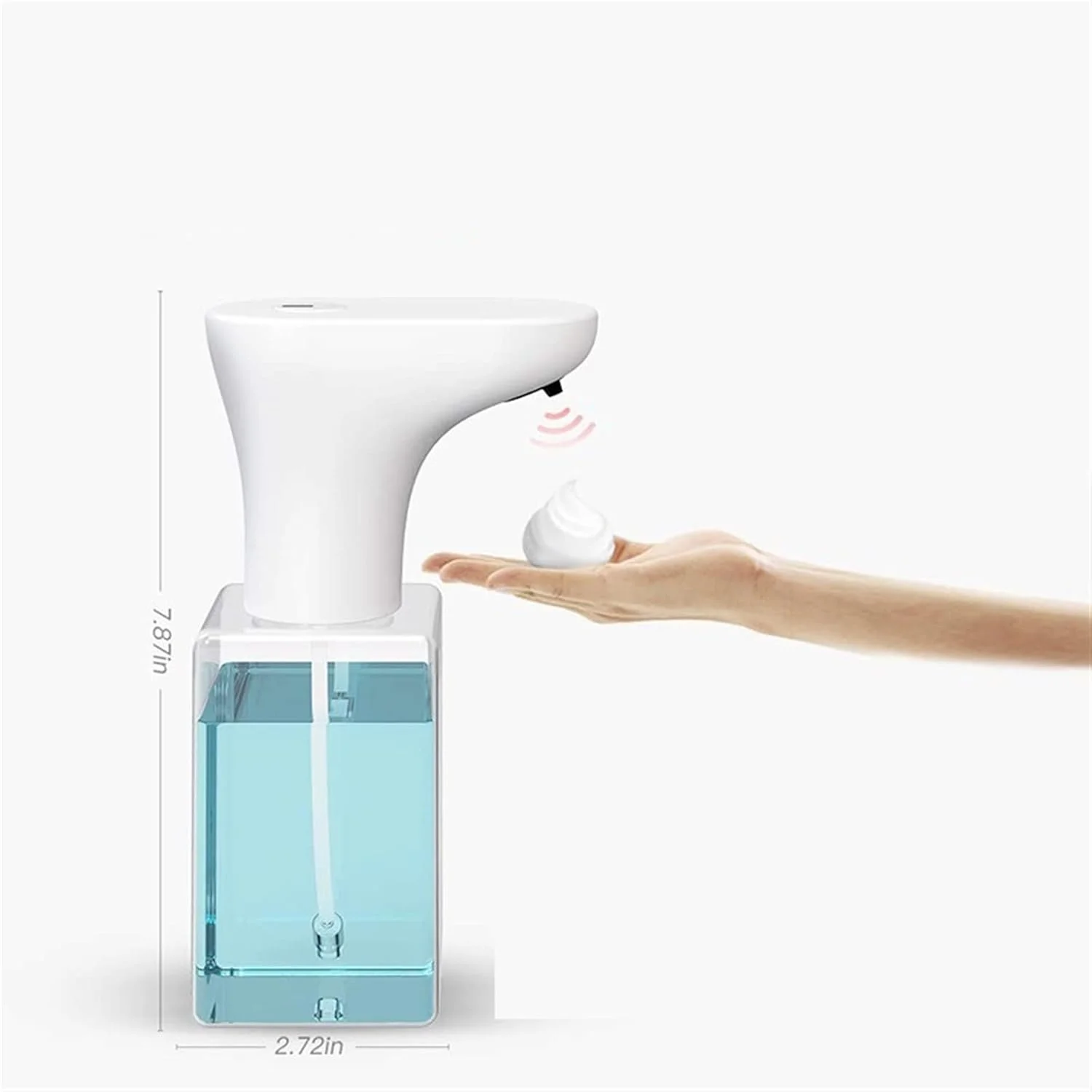 TEDNIDS جای صابون مایع دستشویی فوم هوشمند، جای صابون اتوماتیک فوم ساز، جای ضدعفونی کننده دست بدون لمس با باتری مناسب دستشویی TEDNIDS جای صابون مایع دستشویی فوم هوشمند، جای صابون اتوماتیک فوم ساز، جای ضدعفونی کننده دست بدون لمس با باتری مناسب دستشویی