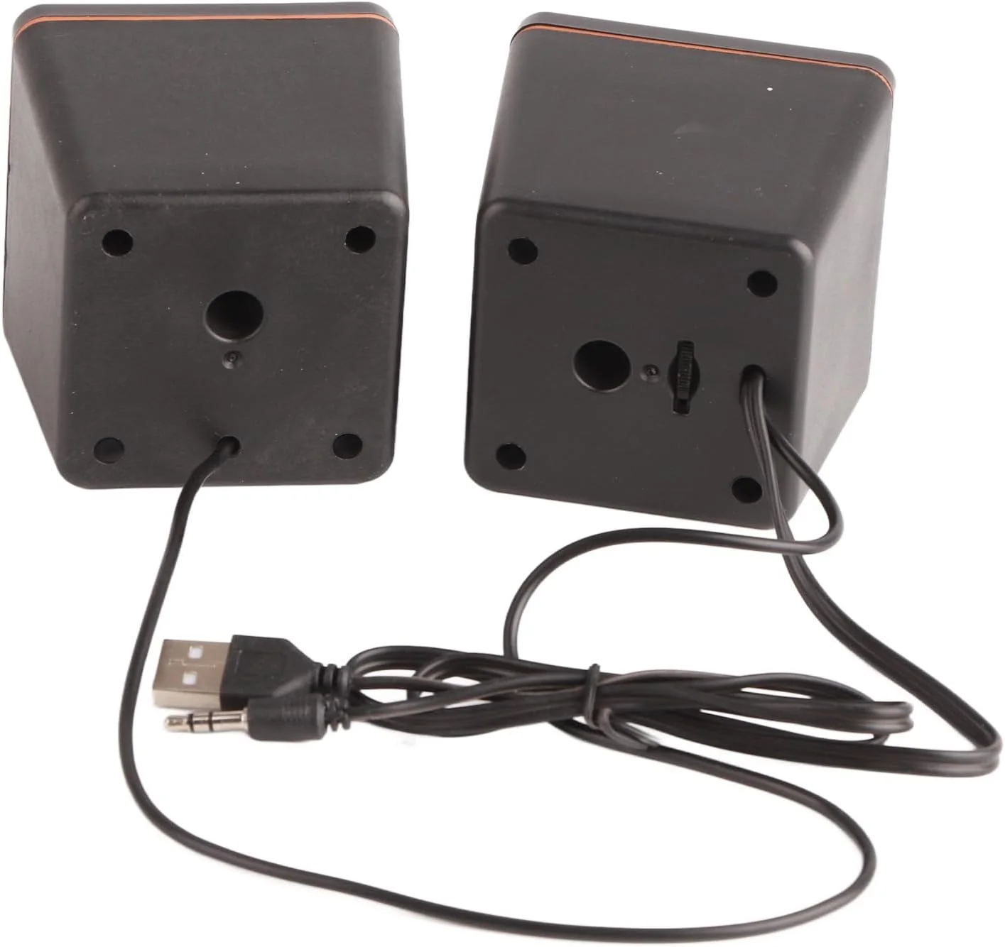 اسپیکر سیمی USB مربعی کوچک fo sa، استریو، جک 3.5 میلیمتری، سبک وزن، سیستم صوتی کوچک USB برای کامپیوتر، MP3، MP4، لپتاپ (دو مسیره) اسپیکر سیمی USB مربعی کوچک fo sa، استریو، جک 3.5 میلیمتری، سبک وزن، سیستم صوتی کوچک USB برای کامپیوتر، MP3، MP4، لپتاپ (دو مسیره)