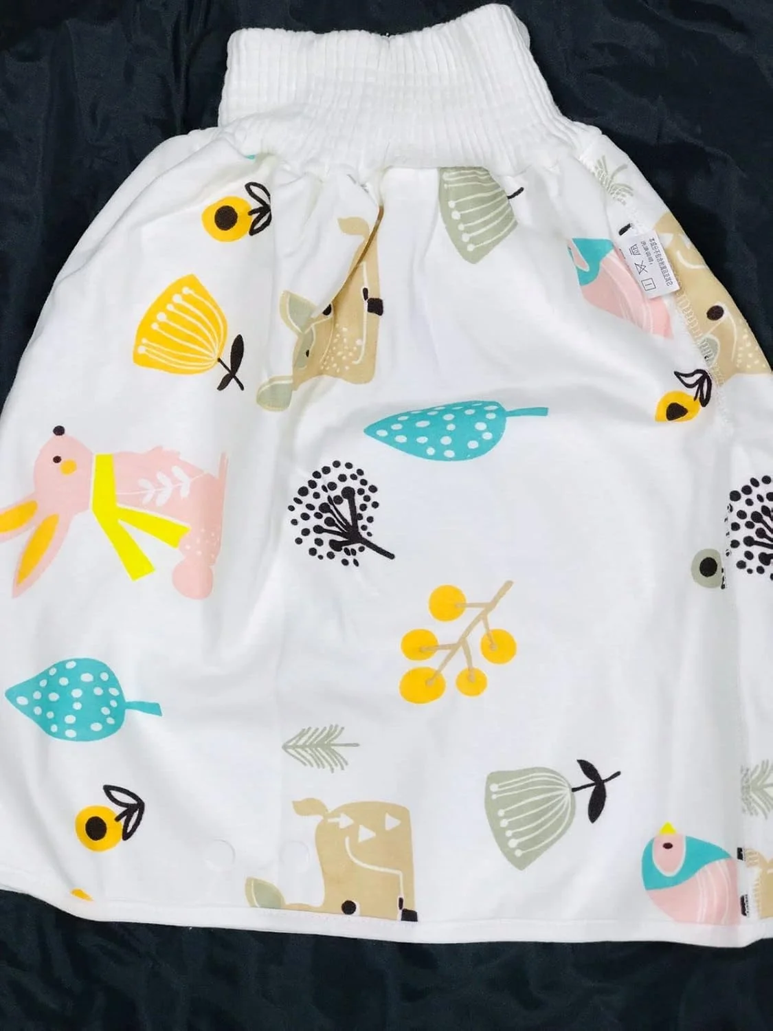 ست 2 عددی دامن/شورت پوشکی برای آموزش توالت رفتن - لباس ضد آب برای تخت نوزاد پسر و دختر در شب - محافظ تشک قابل شستشو - پدهای پوششی شب ادراری و بی اختیاری برای نوزادان (طرح ممکن است متفاوت باشد) ست 2 عددی دامن/شورت پوشکی برای آموزش توالت رفتن - لباس ضد آب برای تخت نوزاد پسر و دختر در شب - محافظ تشک قابل شستشو - پدهای پوششی شب ادراری و بی اختیاری برای نوزادان (طرح ممکن است متفاوت باشد)