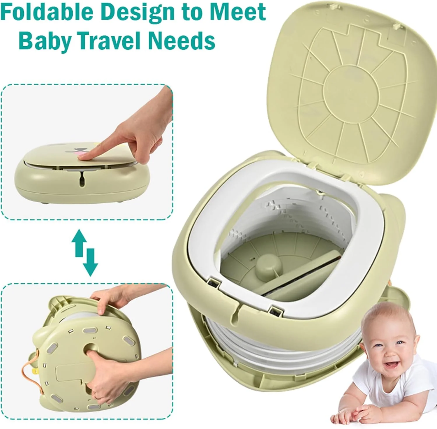 صندلی توالت فرنگی تاشو قابل حمل U-HOOME برای کودکان و نوزادان، صندلی آموزشی توالت فرنگی تاشو مسافرتی، صندلی توالت کودک برای فضای باز، صندلی توالت اضطراری برای ماشین، کمپینگ، فضای باز، داخل خانه (صورتی) صندلی توالت فرنگی تاشو قابل حمل U-HOOME برای کودکان و نوزادان، صندلی آموزشی توالت فرنگی تاشو مسافرتی، صندلی توالت کودک برای فضای باز، صندلی توالت اضطراری برای ماشین، کمپینگ، فضای باز، داخل خانه (صورتی)