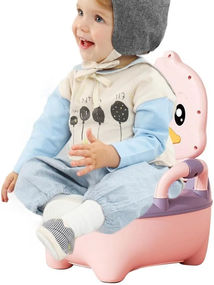 توالت آموزشی کودک توبی با دستگیره، صندلی توالت قابل حمل کودک نوپا با نشیمنگاه نرم، لگن توالت قابل جابجایی، پشتیبانی از کمر، صندلی توالت مسافرتی کودک نوپا برای پسران و دختران 6 ماهه تا 5 ساله (صورتی) توالت آموزشی کودک توبی با دستگیره، صندلی توالت قابل حمل کودک نوپا با نشیمنگاه نرم، لگن توالت قابل جابجایی، پشتیبانی از کمر، صندلی توالت مسافرتی کودک نوپا برای پسران و دختران 6 ماهه تا 5 ساله (صورتی)