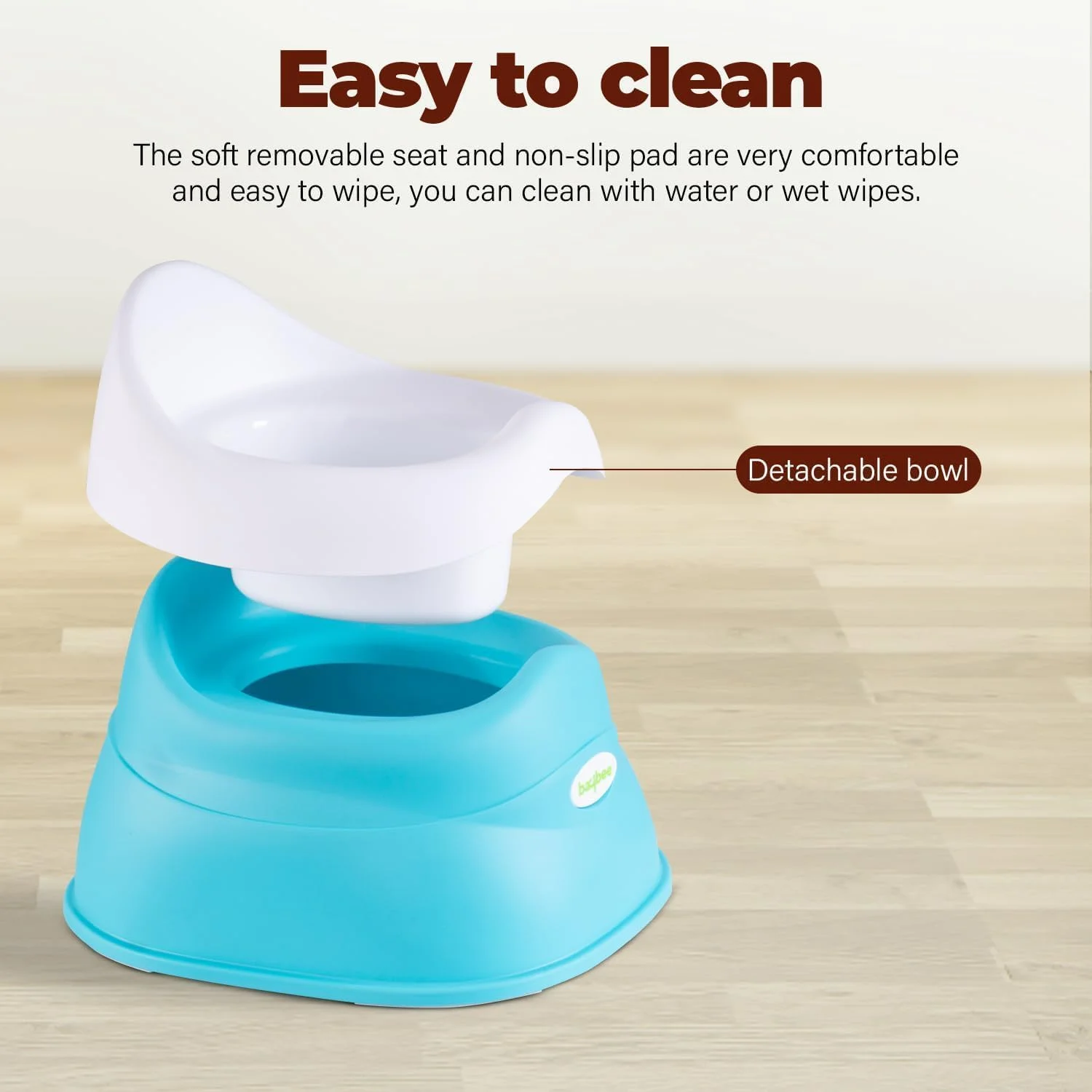 صندلی آموزشی توالت فرنگی کودک Baybee Neo، صندلی توالت فرنگی قابل حمل با کاسه جداشدنی و پشتی بلند، صندلی توالت فرنگی برای پسران و دختران 0 تا 5 سال (آبی) صندلی آموزشی توالت فرنگی کودک Baybee Neo، صندلی توالت فرنگی قابل حمل با کاسه جداشدنی و پشتی بلند، صندلی توالت فرنگی برای پسران و دختران 0 تا 5 سال (آبی)