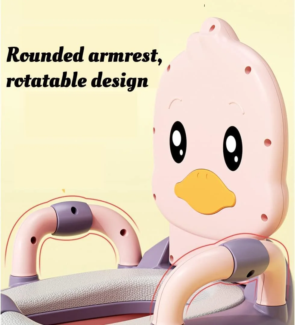 توالت آموزشی کودک توبی با دستگیره، صندلی توالت قابل حمل کودک نوپا با نشیمنگاه نرم، لگن توالت قابل جابجایی، پشتیبانی از کمر، صندلی توالت مسافرتی کودک نوپا برای پسران و دختران 6 ماهه تا 5 ساله (صورتی) توالت آموزشی کودک توبی با دستگیره، صندلی توالت قابل حمل کودک نوپا با نشیمنگاه نرم، لگن توالت قابل جابجایی، پشتیبانی از کمر، صندلی توالت مسافرتی کودک نوپا برای پسران و دختران 6 ماهه تا 5 ساله (صورتی)