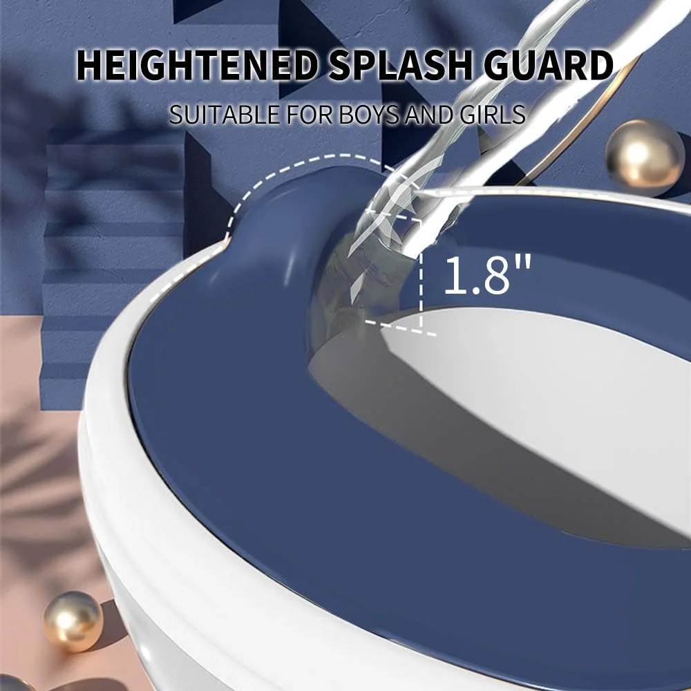 توالت آموزشی کودک، صندلی آموزشی توالت واقعی، صندلی توالت کودک با نشیمنگاه نرم، لگن توالت جداشدنی، جای دستمال کاغذی و محافظ پاشش، ضد لغزش برای کودکان نوپا، نوزادان و کودکان (آبی) توالت آموزشی کودک، صندلی آموزشی توالت واقعی، صندلی توالت کودک با نشیمنگاه نرم، لگن توالت جداشدنی، جای دستمال کاغذی و محافظ پاشش، ضد لغزش برای کودکان نوپا، نوزادان و کودکان (آبی)