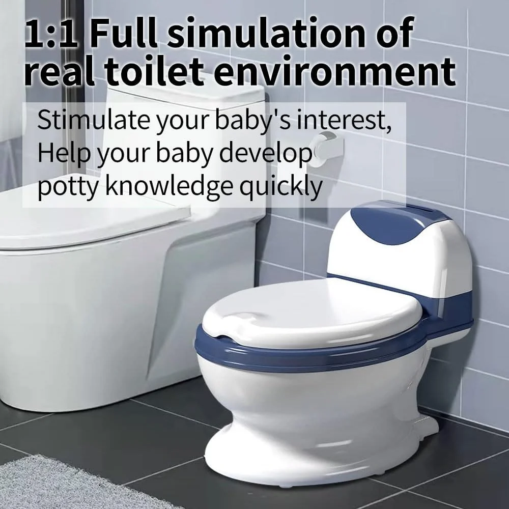 توالت آموزشی کودک، صندلی آموزشی توالت واقعی، صندلی توالت کودک با نشیمنگاه نرم، لگن توالت جداشدنی، جای دستمال کاغذی و محافظ پاشش، ضد لغزش برای کودکان نوپا، نوزادان و کودکان (آبی) توالت آموزشی کودک، صندلی آموزشی توالت واقعی، صندلی توالت کودک با نشیمنگاه نرم، لگن توالت جداشدنی، جای دستمال کاغذی و محافظ پاشش، ضد لغزش برای کودکان نوپا، نوزادان و کودکان (آبی)