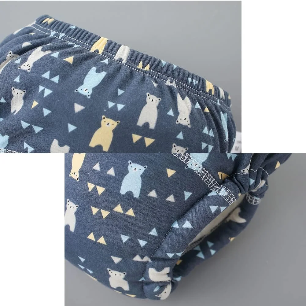 شلوار آموزشی کودک TAME، جاذب قوی، مناسب آموزش توالت رفتن، یونیسکس - شلوار آموزشی نوزاد، 4 عدد شلوار آموزشی پنبهای قابل استفاده مجدد برای آموزش توالت رفتن کودکان دختر و پسر 2 تا 4 ساله (مدل C) شلوار آموزشی کودک TAME، جاذب قوی، مناسب آموزش توالت رفتن، یونیسکس - شلوار آموزشی نوزاد، 4 عدد شلوار آموزشی پنبهای قابل استفاده مجدد برای آموزش توالت رفتن کودکان دختر و پسر 2 تا 4 ساله (مدل C)