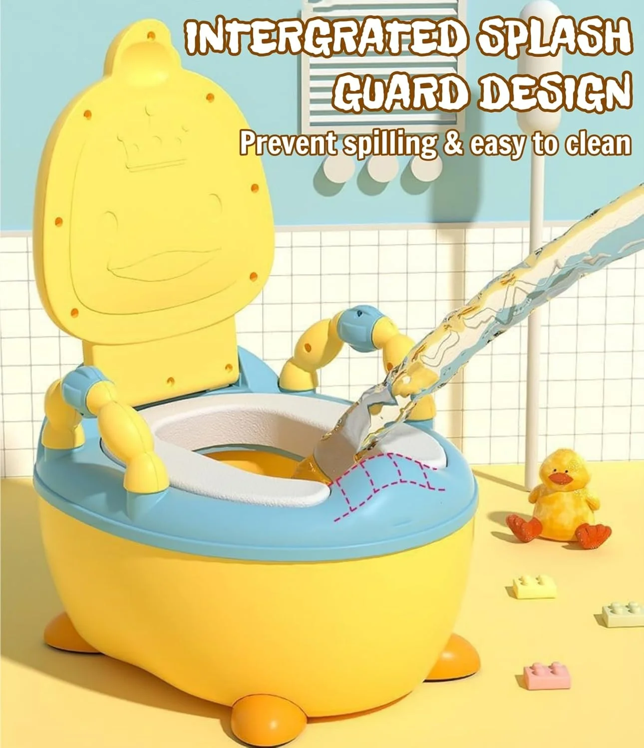 توالت آموزشی کودک TAME، صندلی توالت قابل حمل، صندلی آموزشی کودک پسرانه دخترانه، صندلی توالت اردک بامزه کودک، صندلی آموزشی توالت راحت پسرانه دخترانه (زرد) توالت آموزشی کودک TAME، صندلی توالت قابل حمل، صندلی آموزشی کودک پسرانه دخترانه، صندلی توالت اردک بامزه کودک، صندلی آموزشی توالت راحت پسرانه دخترانه (زرد)