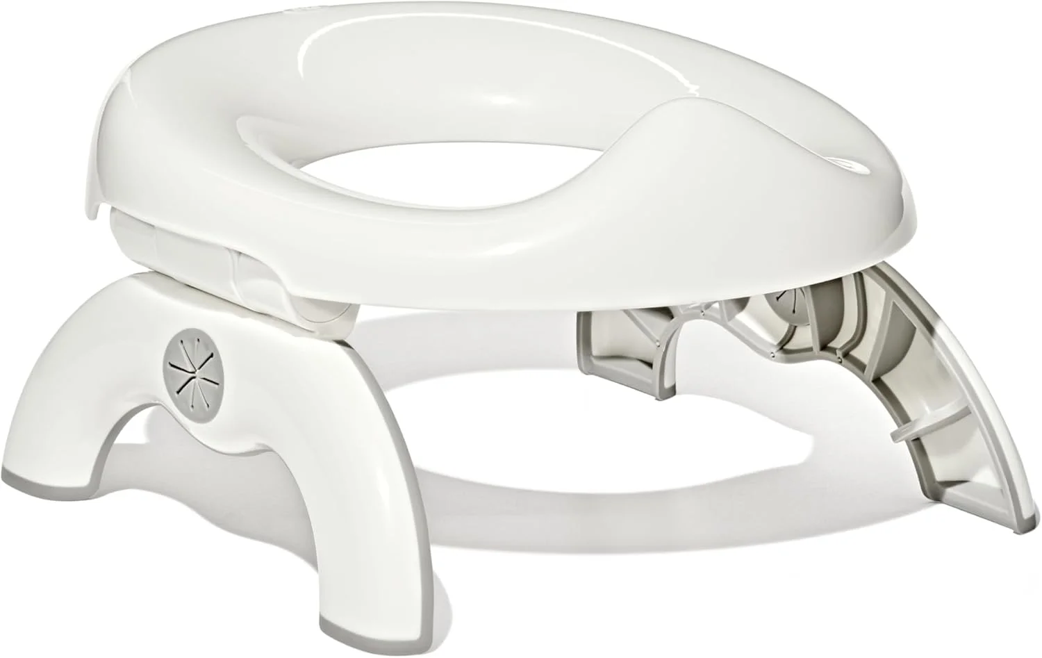 توالت سفری تات OXO مدل 2-in-1 Go - خاکستری، 1 عدد توالت سفری تات OXO مدل 2-in-1 Go - خاکستری، 1 عدد