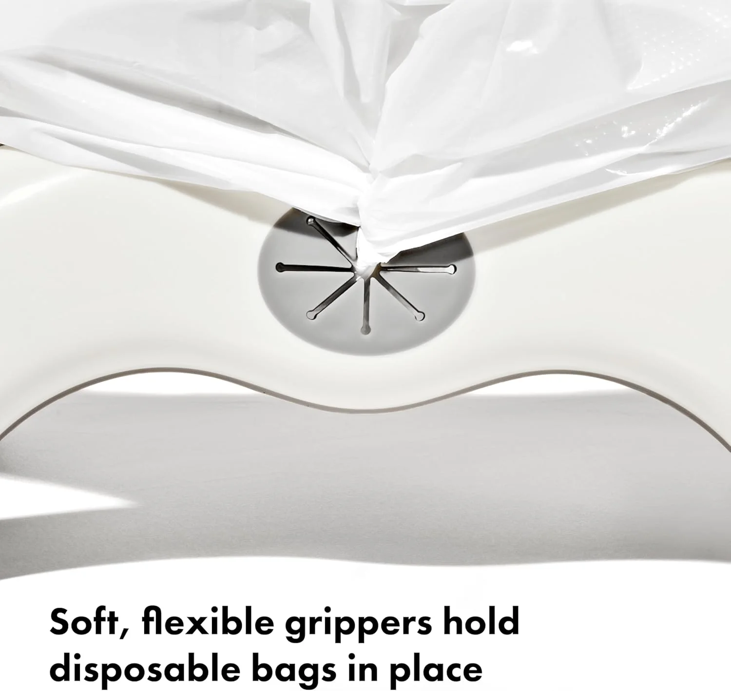 توالت سفری تات OXO مدل 2-in-1 Go - خاکستری، 1 عدد