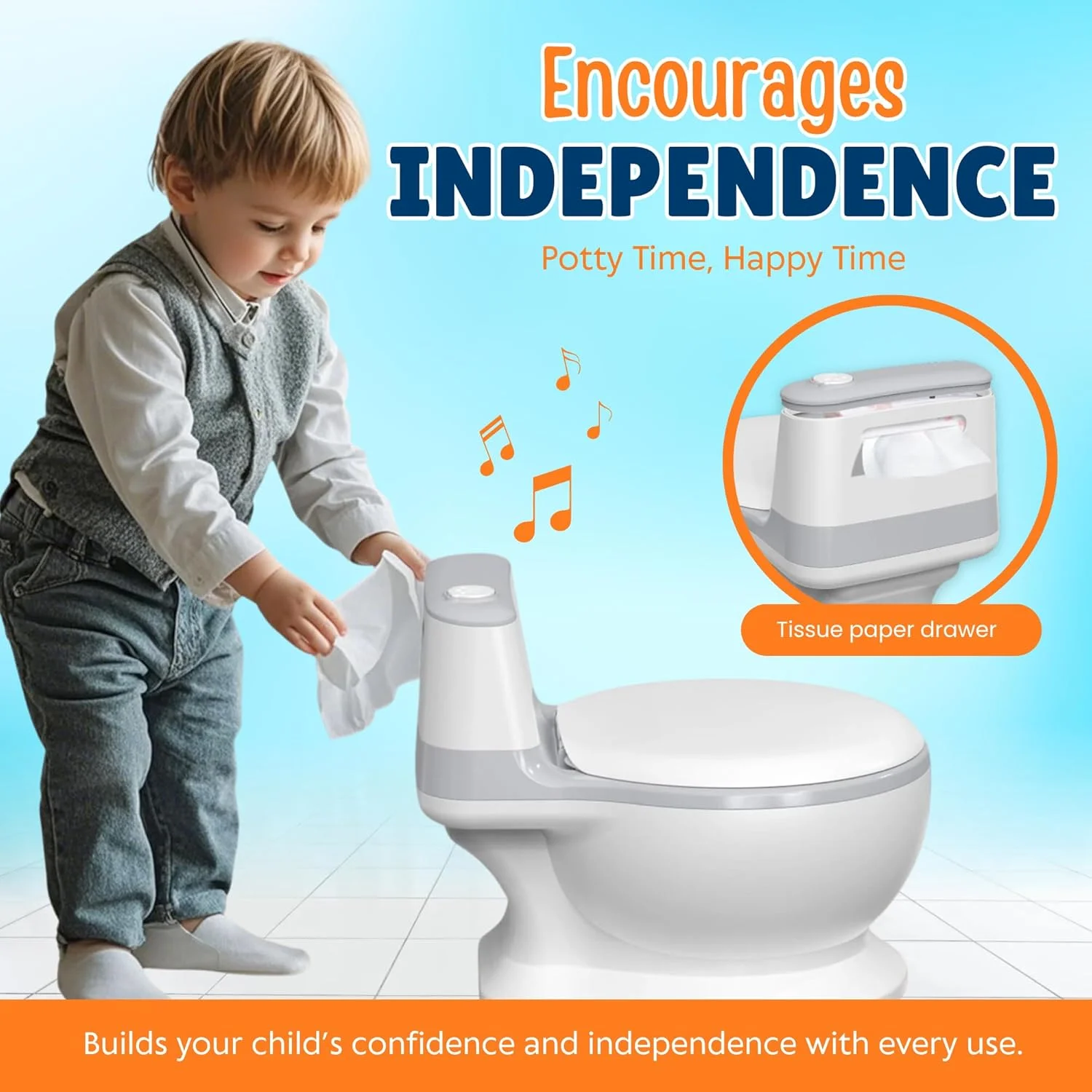 صندلی آموزشی توالت فرنگی کودک NEXSO – طراحی واقعی، کوسن PU ممتاز، پایه ضد لغزش، صندلی توالت فرنگی برای کودکان نوپا، شامل 100 عدد کیسه یکبار مصرف، پشتی ارگونومیک – مناسب برای کودکان نوپا 1-6 سال صندلی آموزشی توالت فرنگی کودک NEXSO – طراحی واقعی، کوسن PU ممتاز، پایه ضد لغزش، صندلی توالت فرنگی برای کودکان نوپا، شامل 100 عدد کیسه یکبار مصرف، پشتی ارگونومیک – مناسب برای کودکان نوپا 1-6 سال