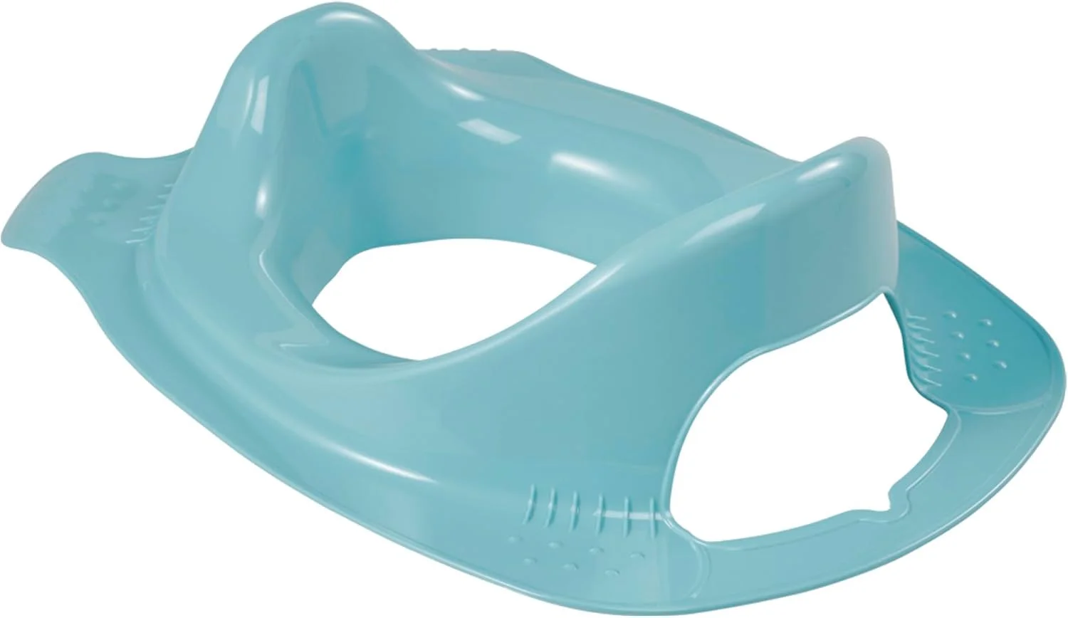 نشیمنگاه توالت کودک کیپر سبز - صندلی آموزشی ارگونومیک با محافظ پاشش و پایه ضد لغزش - توالت آموزشی پلاستیکی سبک وزن برای پسران و دختران