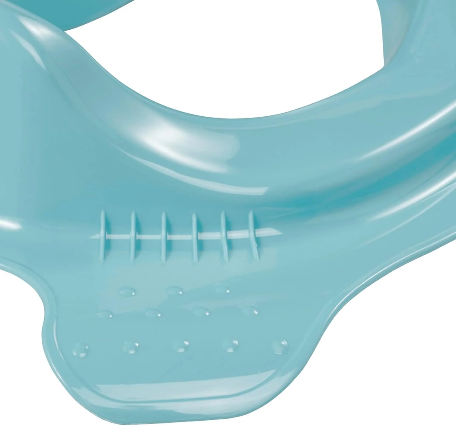 نشیمنگاه توالت کودک کیپر سبز - صندلی آموزشی ارگونومیک با محافظ پاشش و پایه ضد لغزش - توالت آموزشی پلاستیکی سبک وزن برای پسران و دختران