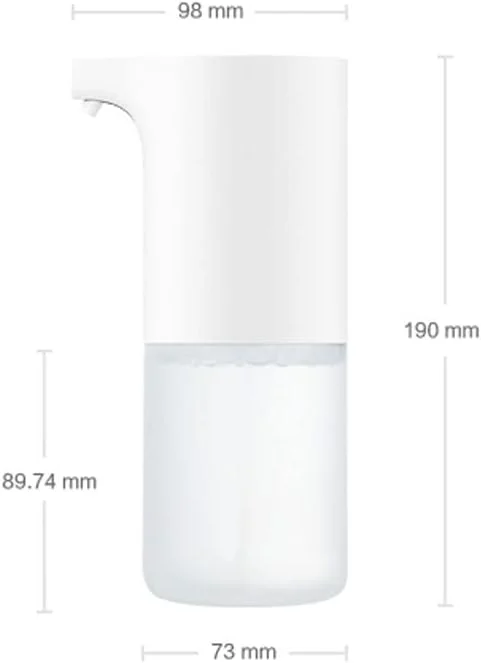 TEDNIDS دستگاه پخش صابون، شارژ USB، دستگاه پخش صابون فوم اتوماتیک، دستگاه پخش فوم حسگر هوشمند، دستگاه پخش صابون مایع القایی خودکار بدون لمس