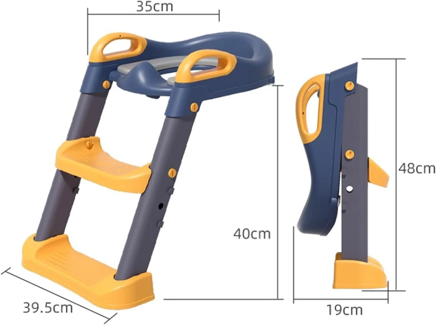 صندلی آموزشی توالت کودک Eoptify با پله، صندلی توالت 2 در 1 برای کودکان نوپا، صندلی توالت برای کودکان، صندلی آموزشی توالت قابل حمل نوزاد، صندلی توالت کودک نوپا برای توالت، روکش صندلی توالت کودک
