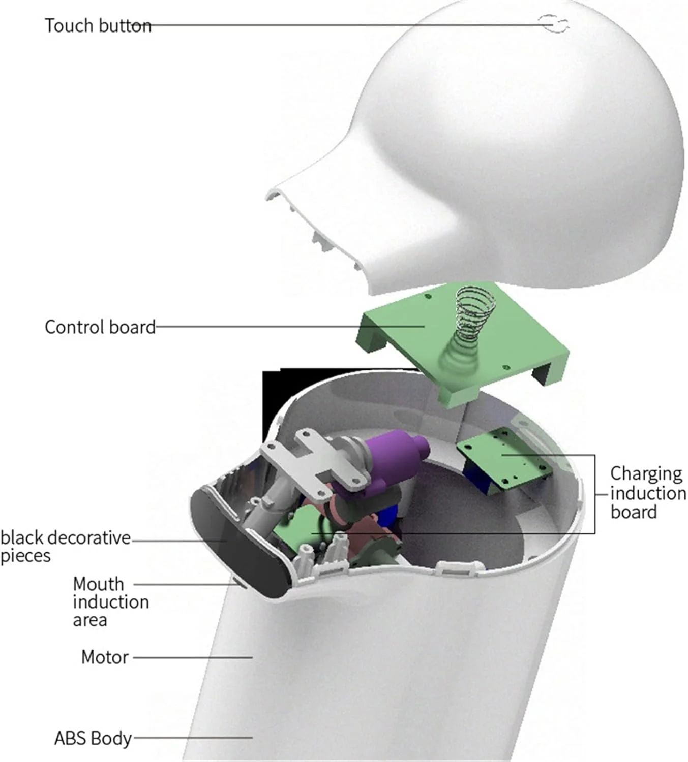 TEDNIDS دستگاه صابون مایع دیواری اتوماتیک، مناسب دستشویی، دستگاه ضدعفونی کننده دست، ماشین شستشوی دست، دستگاه صابون مایع هوشمند TEDNIDS دستگاه صابون مایع دیواری اتوماتیک، مناسب دستشویی، دستگاه ضدعفونی کننده دست، ماشین شستشوی دست، دستگاه صابون مایع هوشمند