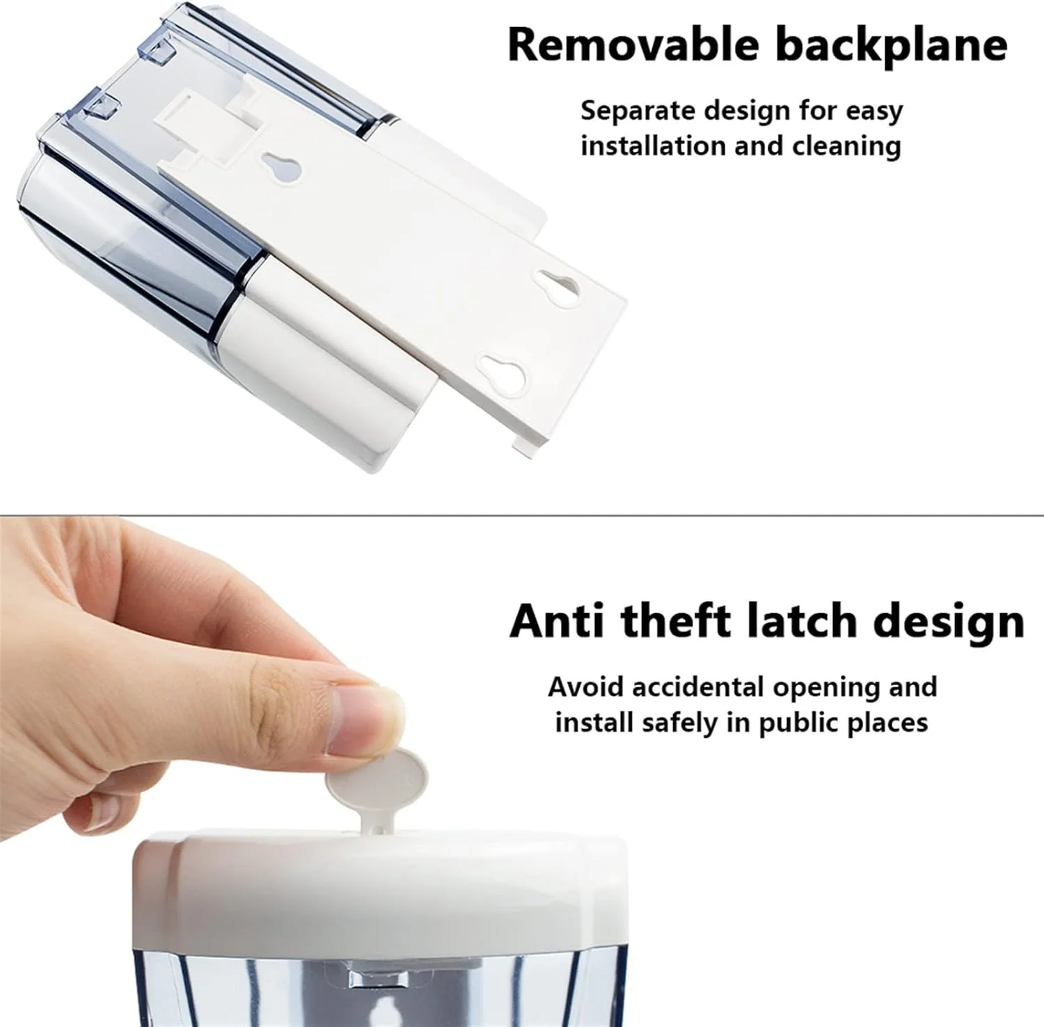 جامایع صابون تدنیدز، مناسب دستشویی، جامایع اتوماتیک با حسگر بدون لمس، مایع ضدعفونی کننده دست، مایع شوینده، جامایع دیواری مناسب دستشویی و آشپزخانه