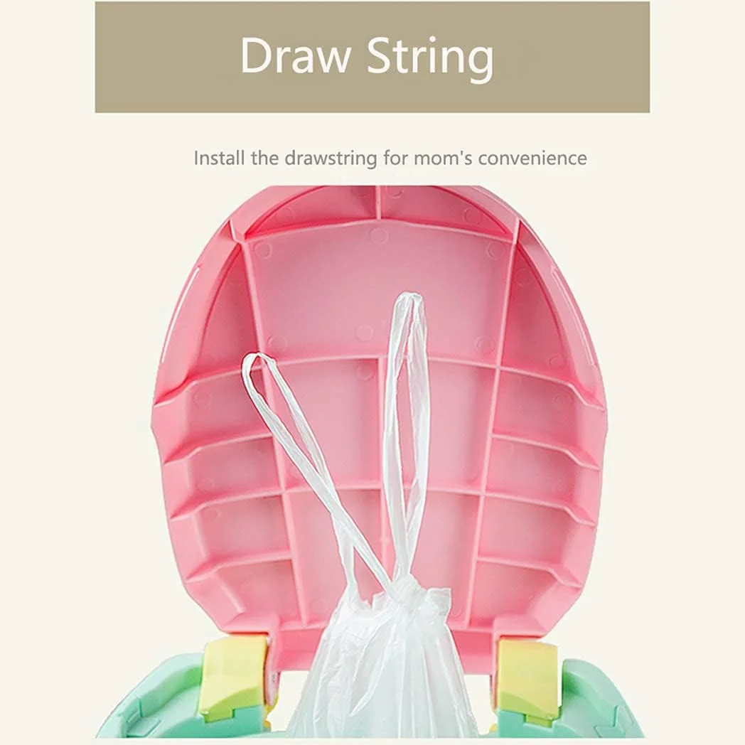 ELECDON 100 عدد کیسه توالت فرنگی قابل حمل با بند کشی، کیسه های یکبار مصرف برای آموزش توالت نوزاد، کیسه تمیز کننده صندلی توالت مسافرتی جهانی برای کودکان نوپا، بزرگسالان و حیوانات خانگی در فضای باز ELECDON 100 عدد کیسه توالت فرنگی قابل حمل با بند کشی، کیسه های یکبار مصرف برای آموزش توالت نوزاد، کیسه تمیز کننده صندلی توالت مسافرتی جهانی برای کودکان نوپا، بزرگسالان و حیوانات خانگی در فضای باز