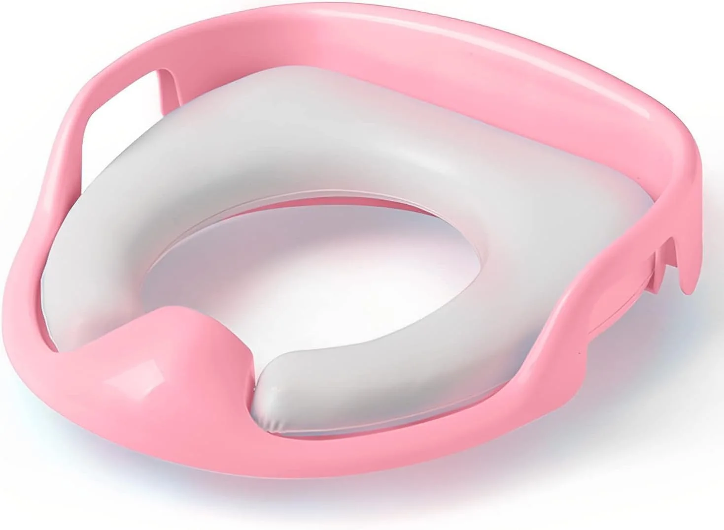 صندلی آموزشی توالت ECVV، صندلی توالت برای کودکان، صندلی توالت مسافرتی، صندلی توالت، برای دختران یا پسران، صندلی توالت آموزشی (صورتی)