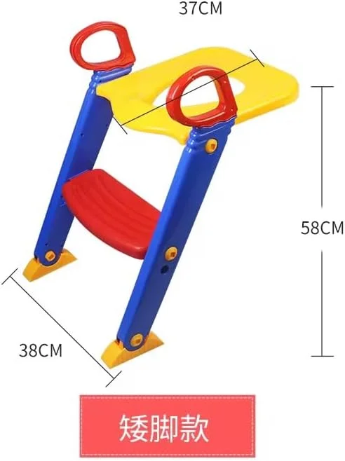 صندلی آموزشی توالت DMG TECH، صندلی آموزشی توالت کودکان با پله، صندلی توالت تاشو قابل حمل با نردبان با ارتفاع قابل تنظیم، دسته محافظ و کوسن نرم سفید برای نوزادان پسر و دختر (آبی) صندلی آموزشی توالت DMG TECH، صندلی آموزشی توالت کودکان با پله، صندلی توالت تاشو قابل حمل با نردبان با ارتفاع قابل تنظیم، دسته محافظ و کوسن نرم سفید برای نوزادان پسر و دختر (آبی)
