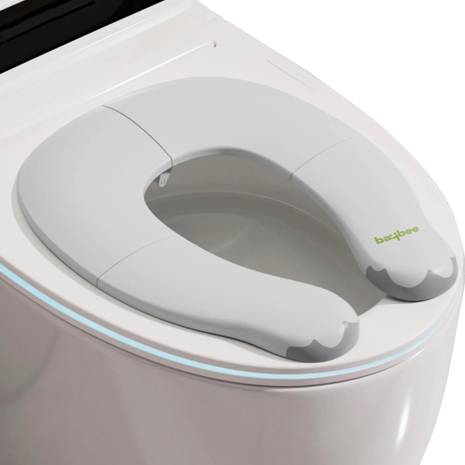 صندلی آموزشی توالت فرنگی کودک Baybee، صندلی توالت فرنگی قابل حمل کودک با نوار ضد لغزش، صندلی توالت فرنگی کودک برای نوزادان 1 تا 5 ساله پسران دختران (خاکستری) صندلی آموزشی توالت فرنگی کودک Baybee، صندلی توالت فرنگی قابل حمل کودک با نوار ضد لغزش، صندلی توالت فرنگی کودک برای نوزادان 1 تا 5 ساله پسران دختران (خاکستری)