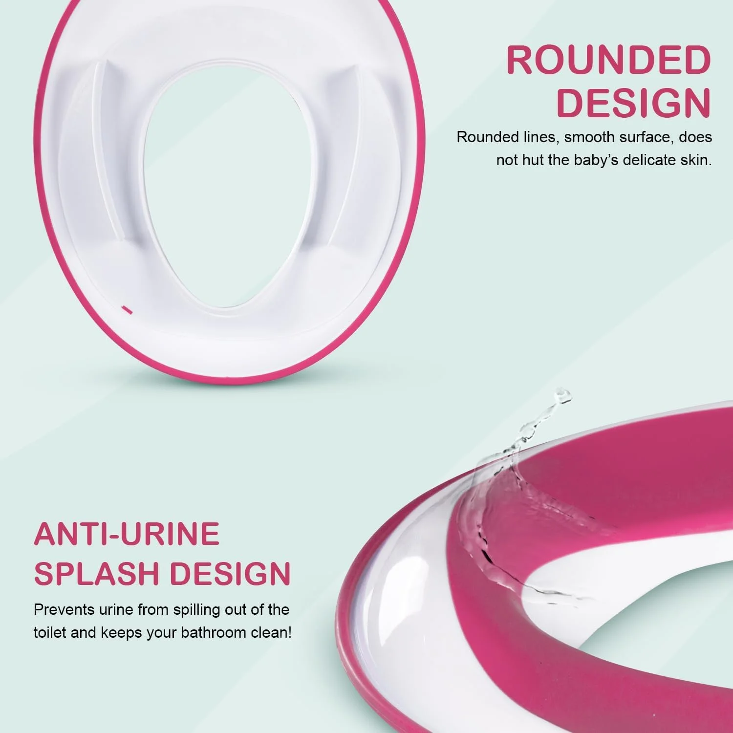 صندلی توالت فرنگی کودک Baybee Nemo، صندلی آموزشی توالت برای کودک | صندلی آموزشی توالت با نشیمنگاه راحت، صندلی توالت کودک برای نوزادان 1-5 ساله دختران پسران (صورتی) صندلی توالت فرنگی کودک Baybee Nemo، صندلی آموزشی توالت برای کودک | صندلی آموزشی توالت با نشیمنگاه راحت، صندلی توالت کودک برای نوزادان 1-5 ساله دختران پسران (صورتی)