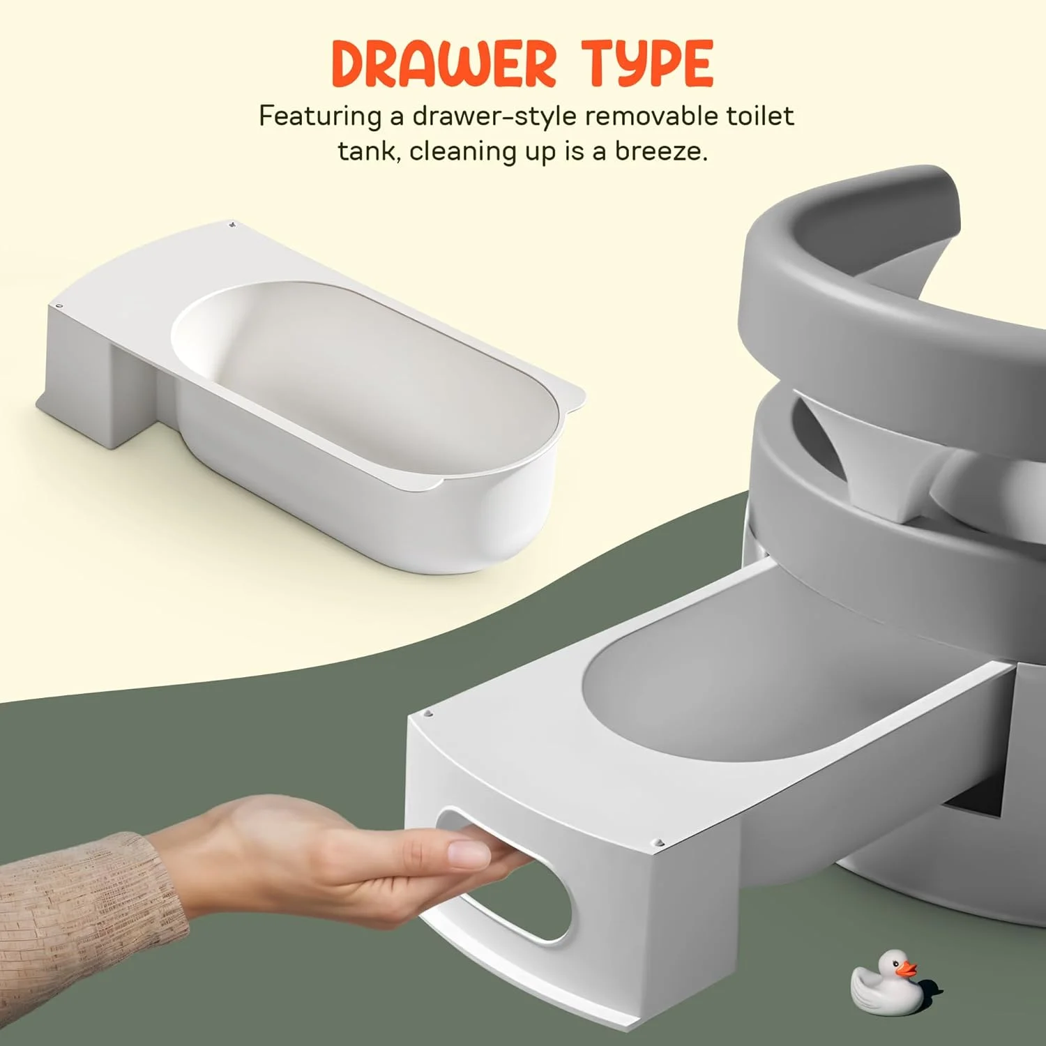 صندلی آموزشی توالت کودک Baybee Giggle | صندلی توالت فرنگی برای کودکان - صندلی توالت با سینی جداشدنی بدون BPA | صندلی توالت کودک 1-3 سال پسران و دختران (خاکستری) صندلی آموزشی توالت کودک Baybee Giggle | صندلی توالت فرنگی برای کودکان - صندلی توالت با سینی جداشدنی بدون BPA | صندلی توالت کودک 1-3 سال پسران و دختران (خاکستری)