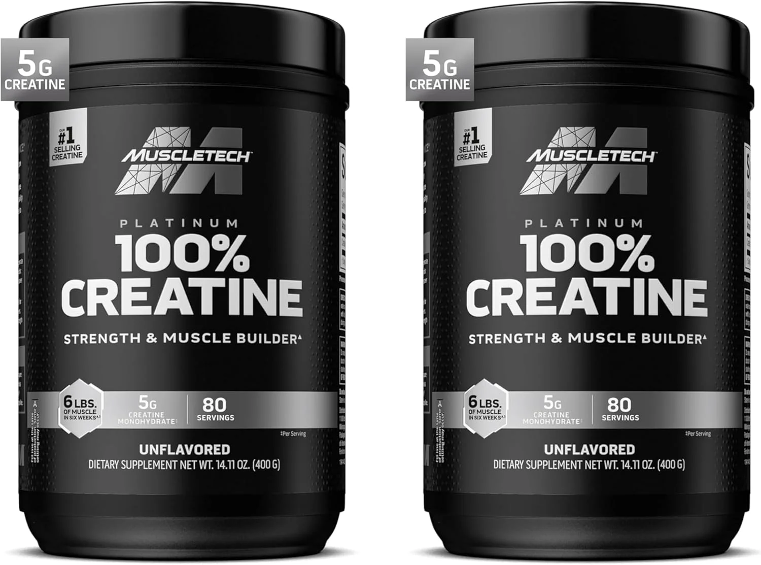 پودر کراتین مونوهیدرات ۱۰۰٪ پلاتینیوم ماسل تک، ریکاوری عضلات، کمک به افزایش قدرت عضلانی، تقویت نیرو و بهبود عملکرد برای مردان و زنان، بدون طعم ۴۰۰ گرمی (بسته ۲ عددی) پودر کراتین مونوهیدرات ۱۰۰٪ پلاتینیوم ماسل تک، ریکاوری عضلات، کمک به افزایش قدرت عضلانی، تقویت نیرو و بهبود عملکرد برای مردان و زنان، بدون طعم ۴۰۰ گرمی (بسته ۲ عددی)