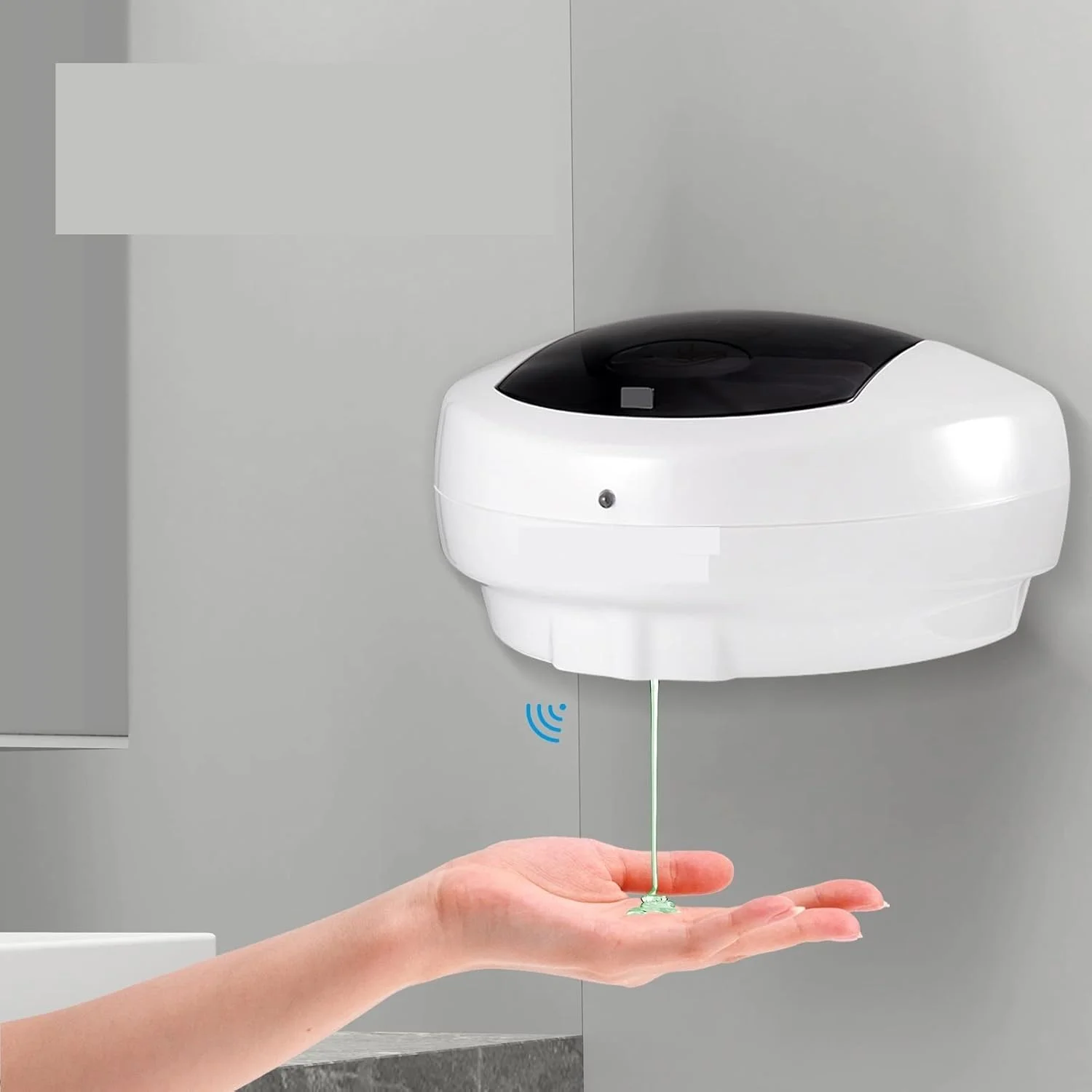 مایع ریز اتوماتیک صابون TEDNIDS، قابل نصب روی دیوار، مناسب برای شامپو، ژل دوش و مایع صابون در حمام