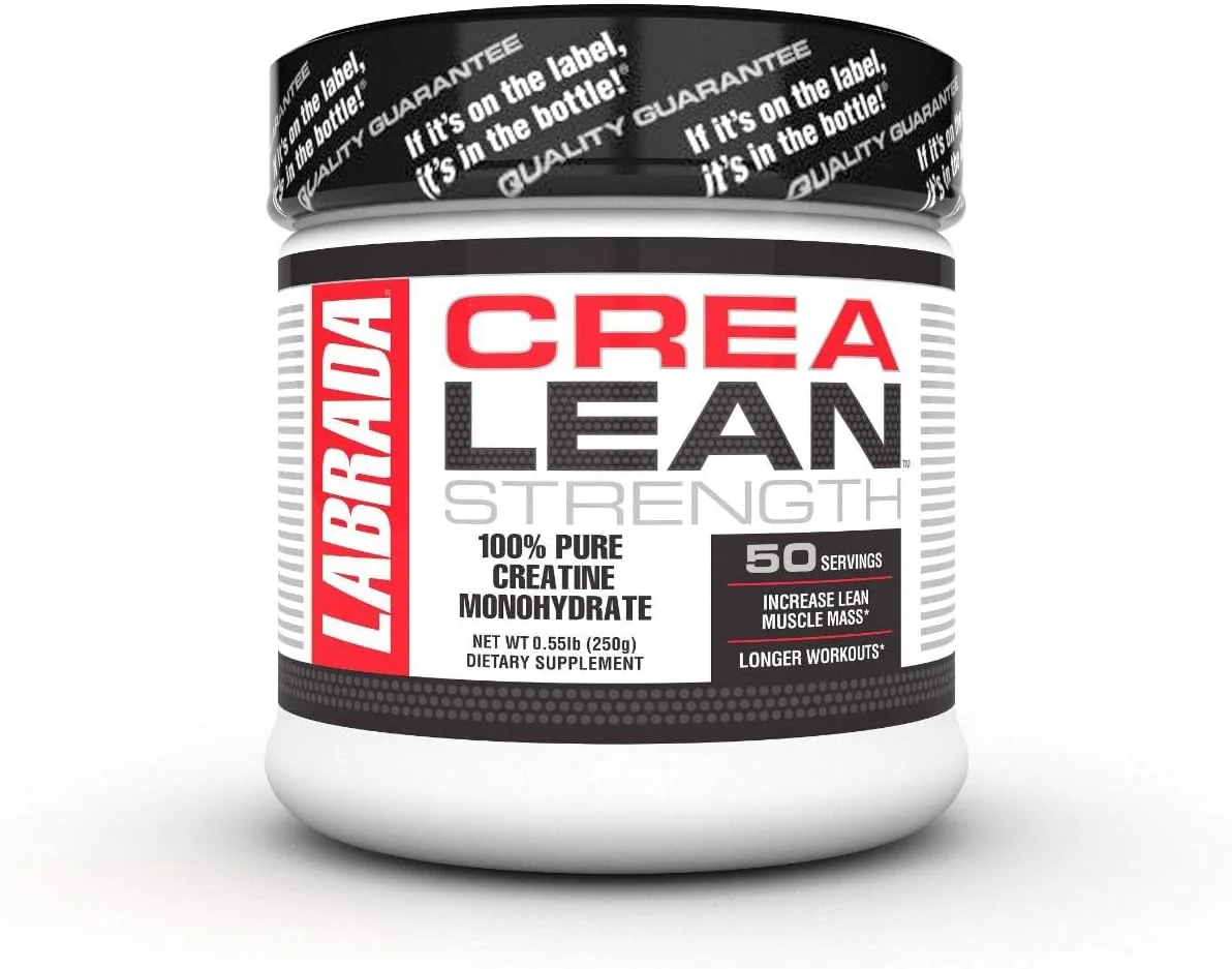 کراتین مونوهیدرات لابرادا Crealean 250 گرمی (50 سروینگ)
