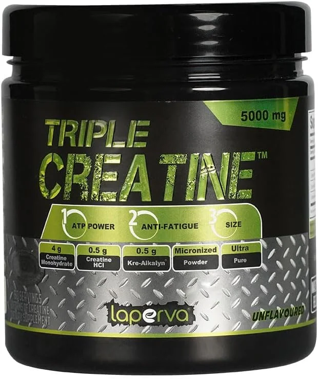 لاپروا تریپل کراتین - افزایش قدرت عضلانی، استقامت و رشد | حاوی کراتین HCL، کراتین مونوهیدرات و کراتین آلکالین | بدون مخمر، لبنیات، سویا و گلوتن (بدون طعم، 60 سروینگ) لاپروا تریپل کراتین - افزایش قدرت عضلانی، استقامت و رشد | حاوی کراتین HCL، کراتین مونوهیدرات و کراتین آلکالین | بدون مخمر، لبنیات، سویا و گلوتن (بدون طعم، 60 سروینگ)