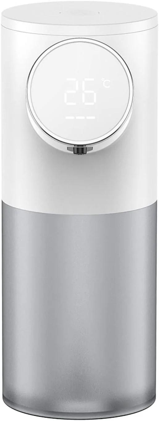 TEDNIDS دستگاه پخش صابون حمام 320ML دستگاه پخش صابون مایع فوم دستگاه دست شارژ USB نمایش دما پخش کننده اتوماتیک فوم/ژل/مایع