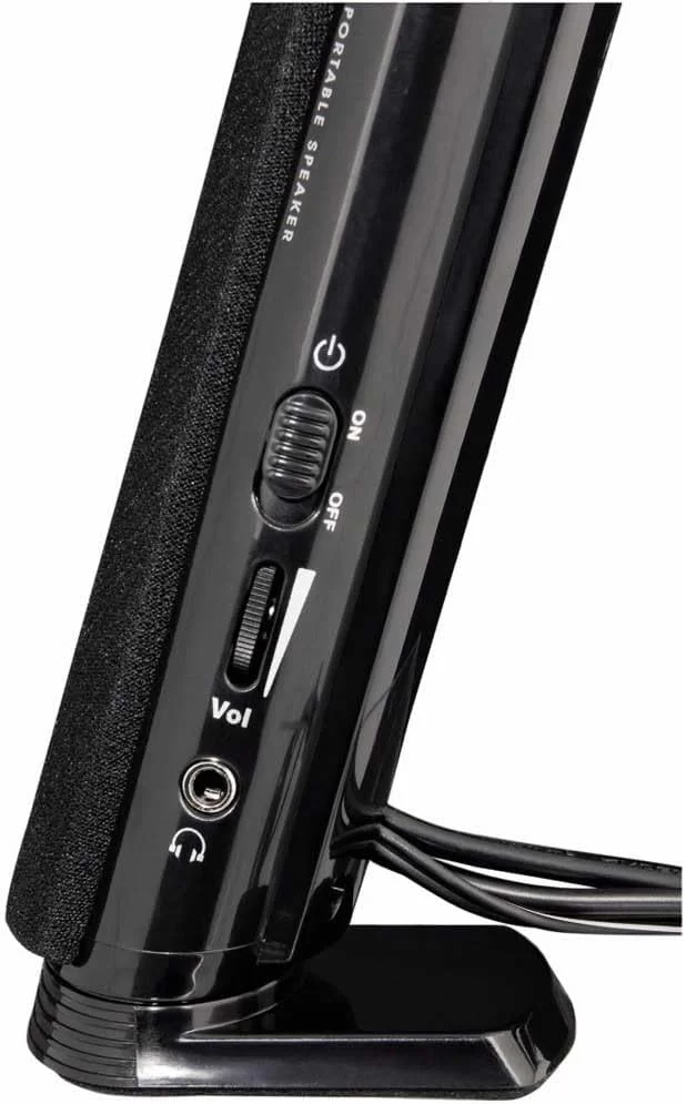 اسپیکر چند رسانه ای Hama E 80 (اسپیکر کامپیوتر با جک 3.5 میلی متری، USB، 2.5 وات، بلندگوهای اکتیو برای کامپیوتر، لپ تاپ، نوت بوک، تلفن هوشمند، تبلت) مشکی اسپیکر چند رسانه ای Hama E 80 (اسپیکر کامپیوتر با جک 3.5 میلی متری، USB، 2.5 وات، بلندگوهای اکتیو برای کامپیوتر، لپ تاپ، نوت بوک، تلفن هوشمند، تبلت) مشکی