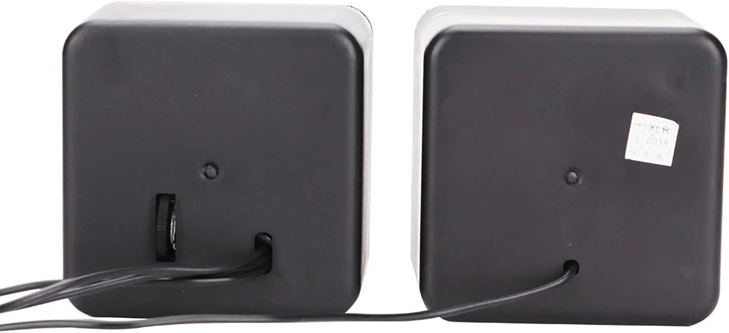 اسپیکر رومیزی گوشیدا، سیستم اسپیکر استریو سیمی با تغذیه USB با پلاگین صوتی 3.5 میلی متری برای اتصال به لپ تاپ، نوت بوک، دسکتاپ، کامپیوتر، خروجی 2.5W + 2.5W (دو مسیره) اسپیکر رومیزی گوشیدا، سیستم اسپیکر استریو سیمی با تغذیه USB با پلاگین صوتی 3.5 میلی متری برای اتصال به لپ تاپ، نوت بوک، دسکتاپ، کامپیوتر، خروجی 2.5W + 2.5W (دو مسیره)