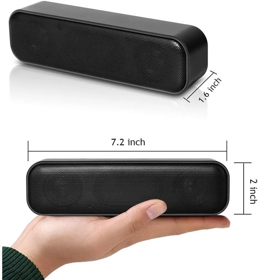 اسپیکر کامپیوتر USB هونکیوب، اسپیکر لپ تاپ، اسپیکر ساندبار کوچک با طراحی مینی برای کامپیوتر، دسکتاپ، لپ تاپ، کانتر پرداخت اسپیکر کامپیوتر USB هونکیوب، اسپیکر لپ تاپ، اسپیکر ساندبار کوچک با طراحی مینی برای کامپیوتر، دسکتاپ، لپ تاپ، کانتر پرداخت