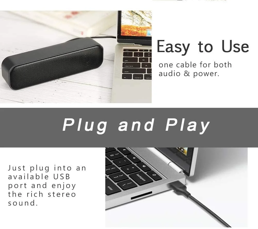 اسپیکر کامپیوتر USB هونکیوب، اسپیکر لپ تاپ، اسپیکر ساندبار کوچک با طراحی مینی برای کامپیوتر، دسکتاپ، لپ تاپ، کانتر پرداخت اسپیکر کامپیوتر USB هونکیوب، اسپیکر لپ تاپ، اسپیکر ساندبار کوچک با طراحی مینی برای کامپیوتر، دسکتاپ، لپ تاپ، کانتر پرداخت